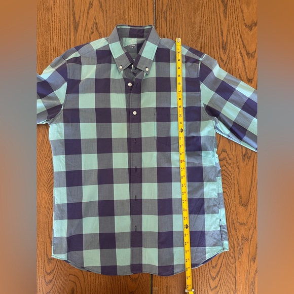 JCREW Men's Slim Lightweight Shirt size large - Picture 7 of 9